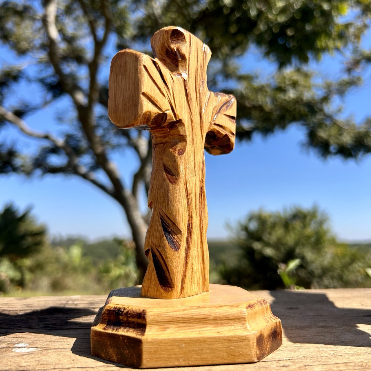 Cruz de Mesa G (22cm) - Talhada - Image 3