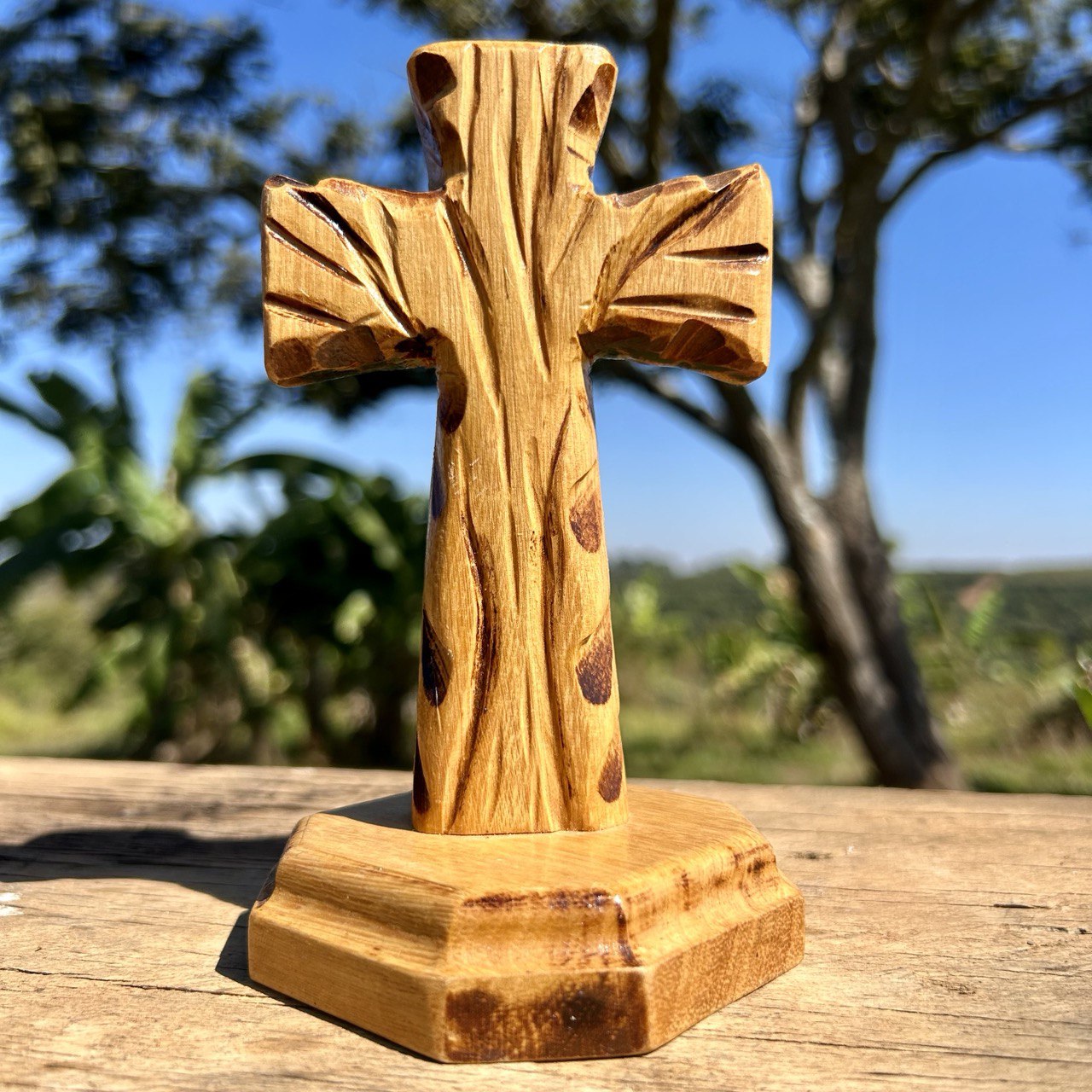 Cruz de Mesa G (22cm) - Talhada