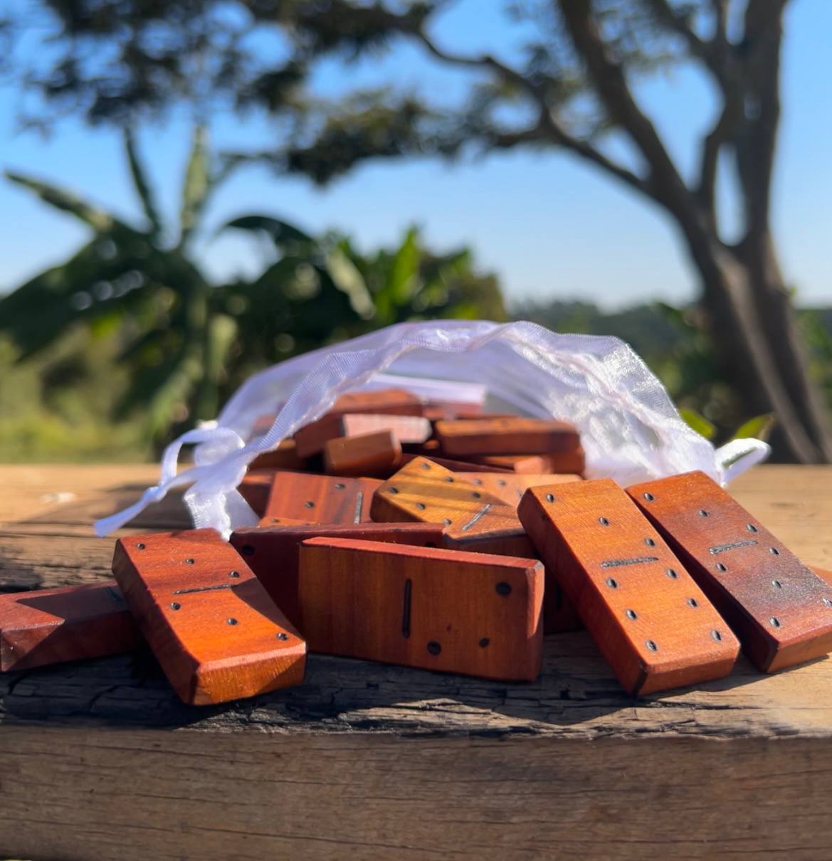 Jogo de Dominó - Avermelhado - Image 3