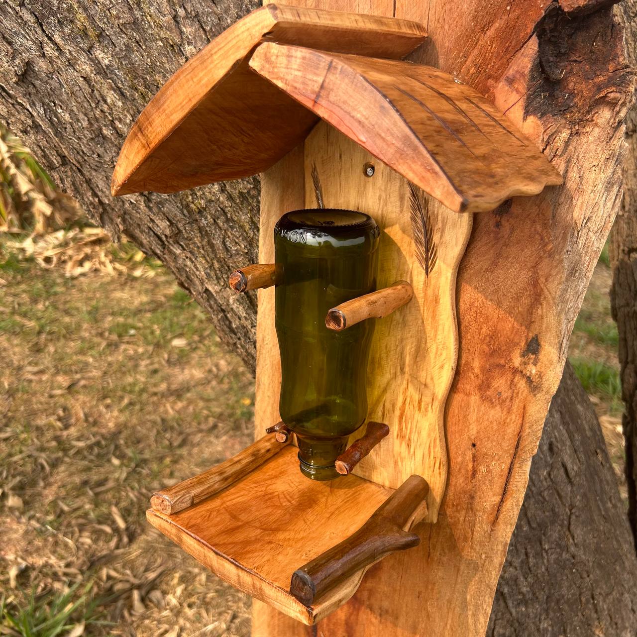 Comedouro para Pássaros - Com garrafa - Image 2