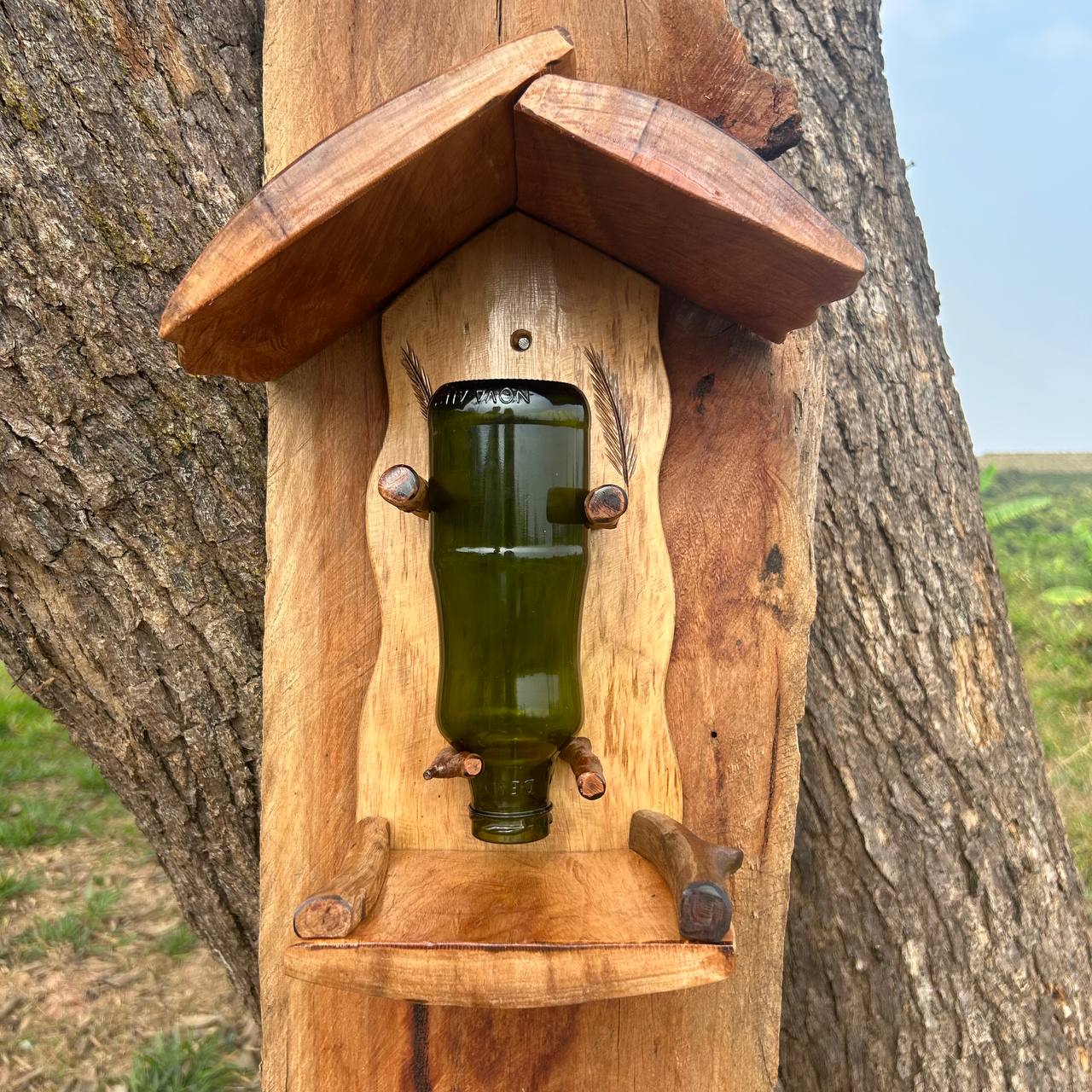 Comedouro para Pássaros - Com garrafa - Image 3