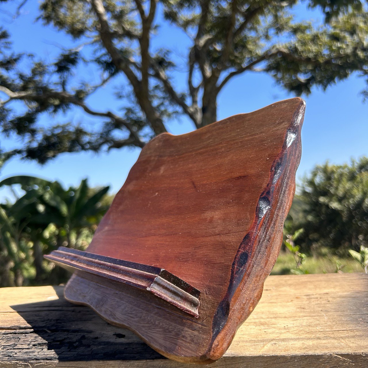 Suporte para Leitura Rústico