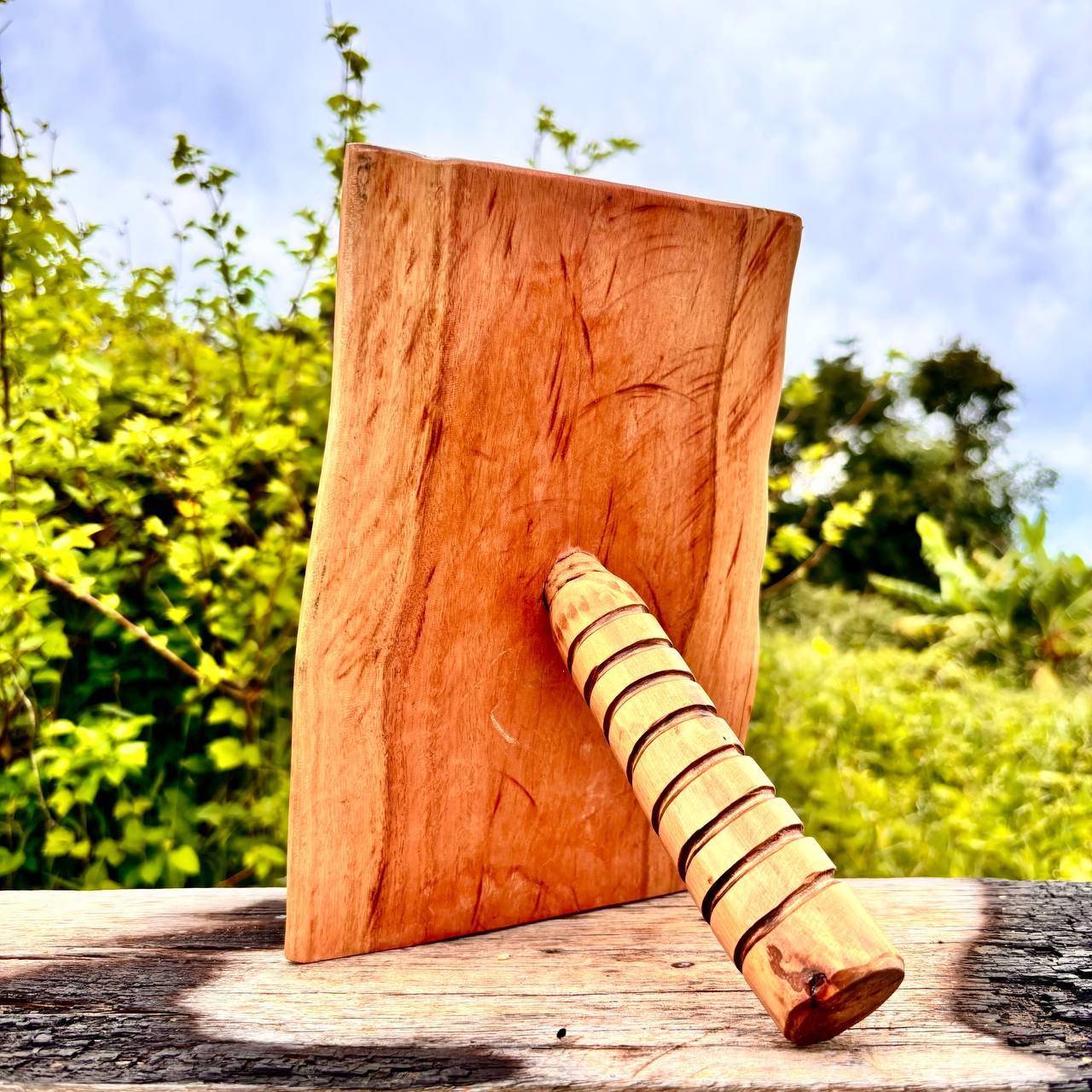 Retrato de mesa Maria - Pirografado / Personalizado - Image 4