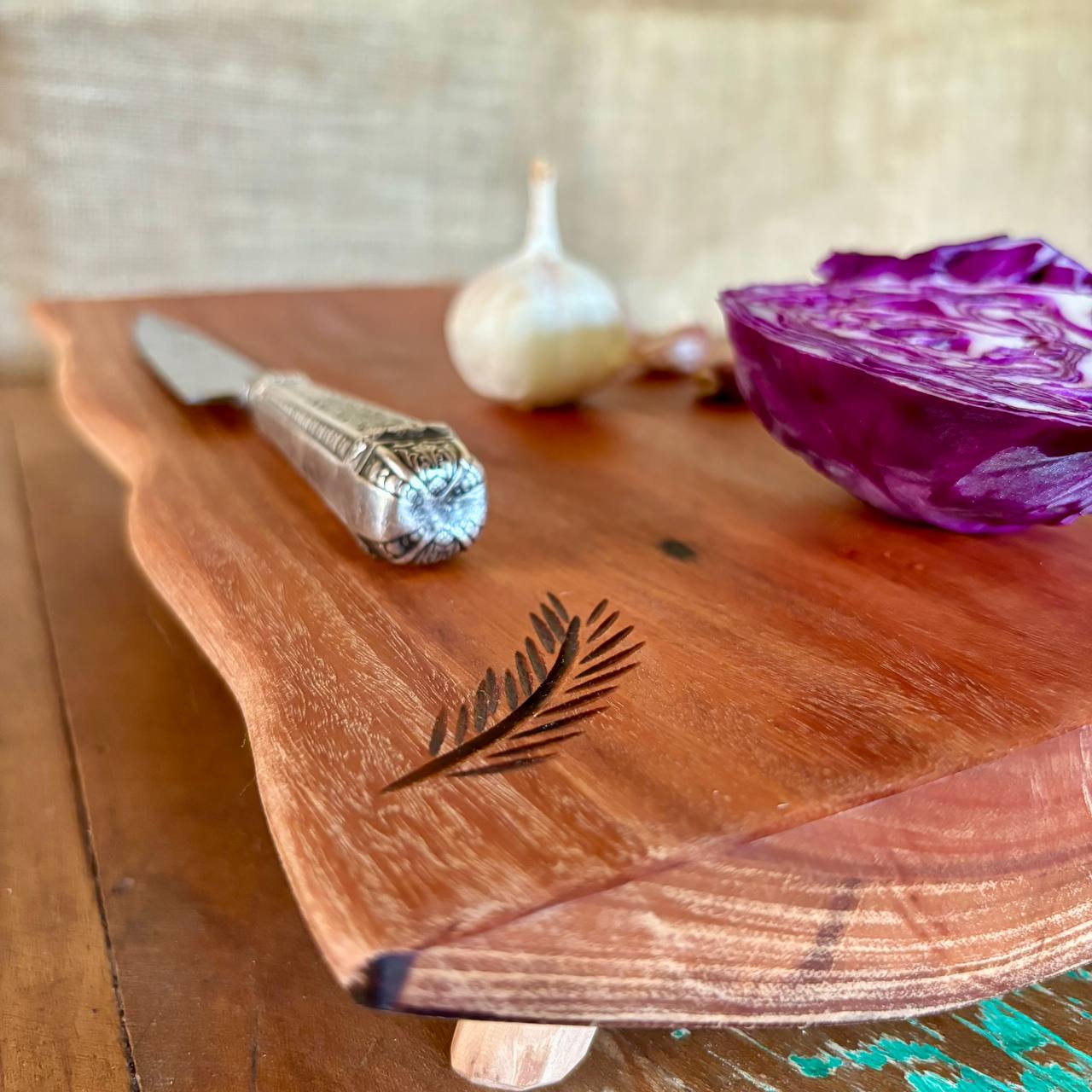 Tábua para Servir ou Corte - com Pés - Image 2