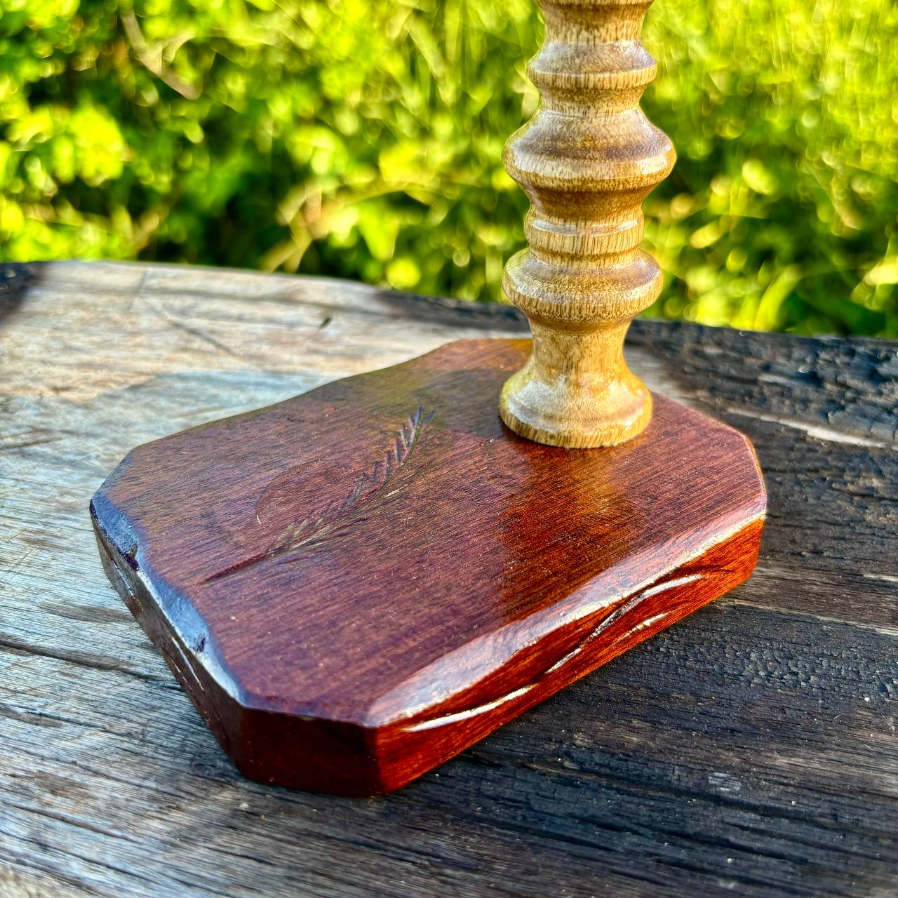 Mancebo para Coar Café - Torneado - Image 3