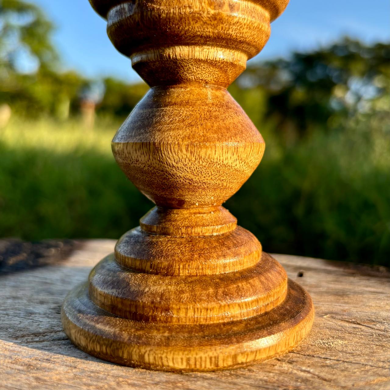 Cálice em Madeira Torneada (13cm) - Image 2