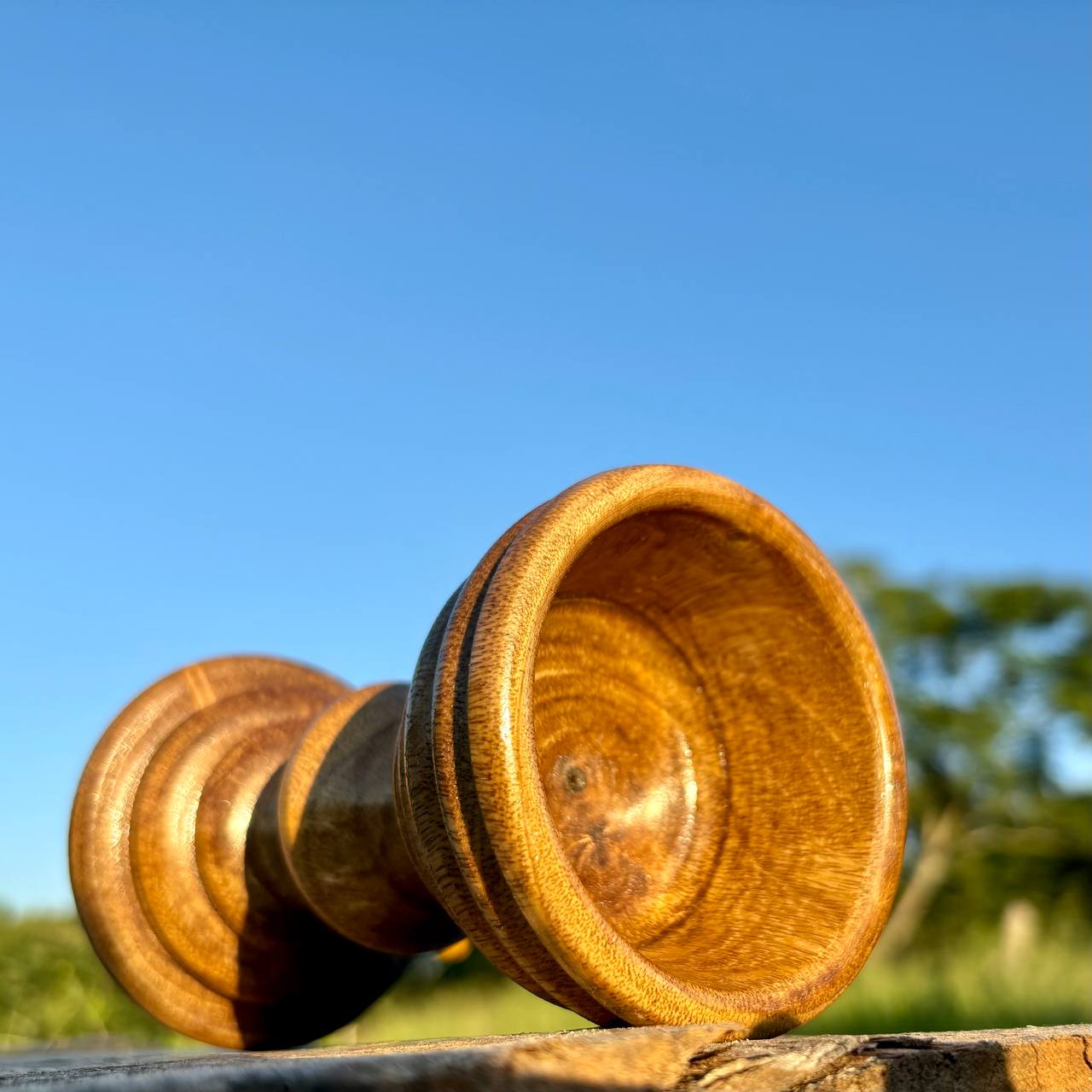 Cálice em Madeira Torneada (13cm) - Image 3