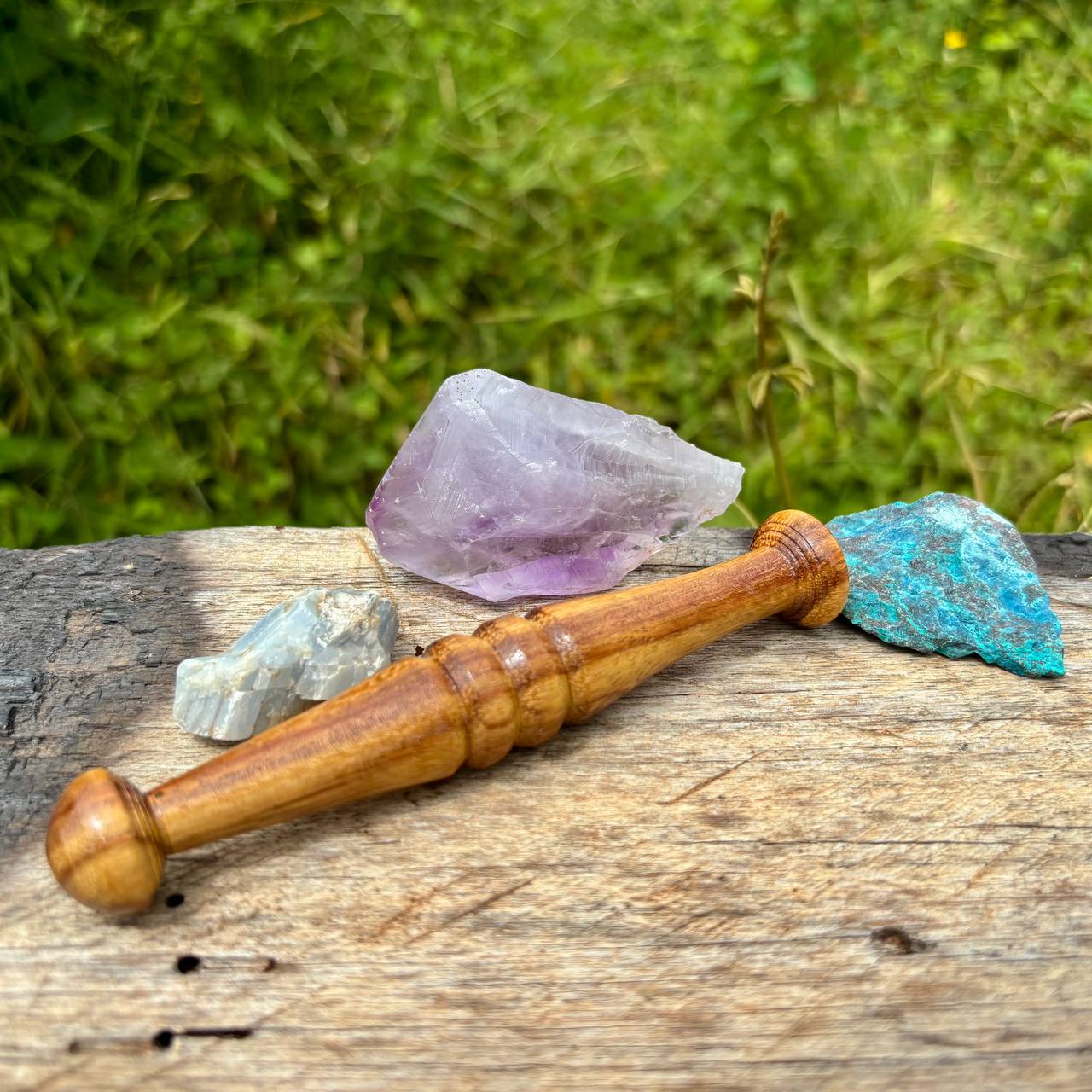 Bastão de Madeira Massagem e Reflexologia - Image 4