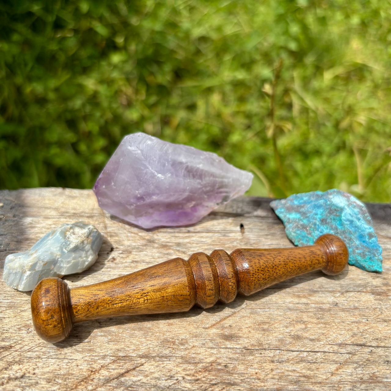 Bastão de Madeira Massagem e Reflexologia - Image 2