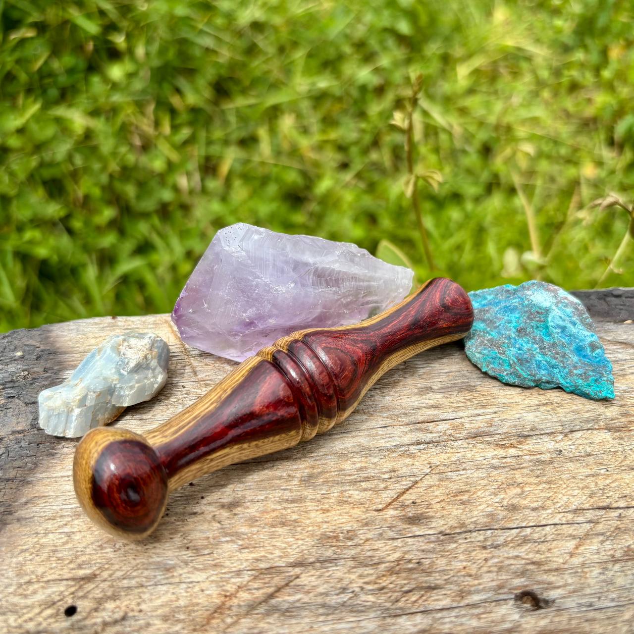 Bastão de Madeira Massagem e Reflexologia - Image 3